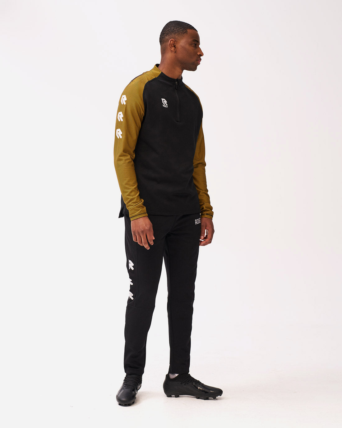 Performance Tracksuit Black/Yellow
