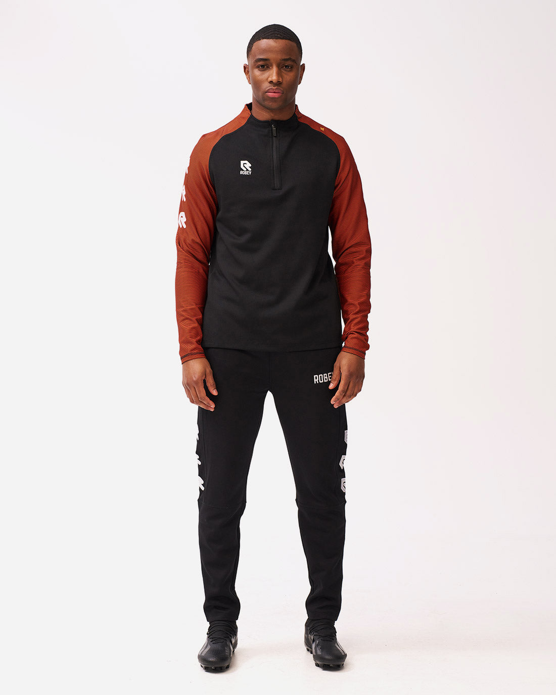 Performance Tracksuit Black/Orange