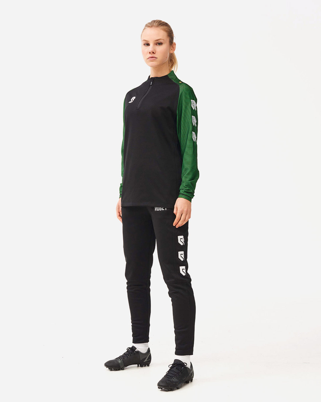 Performance Tracksuit Black/Green
