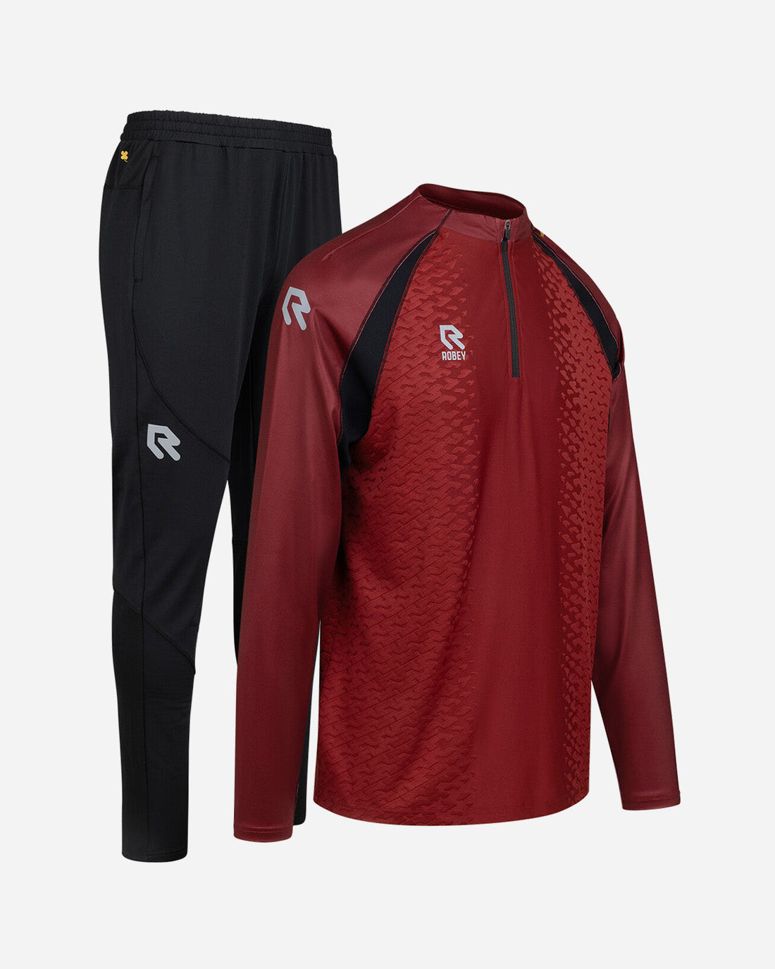 Pro Tracksuit Black/Maroon