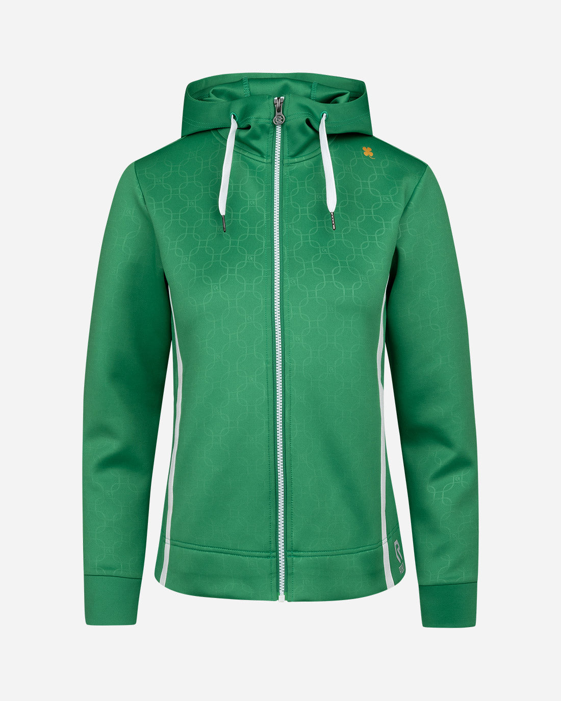 Tennis Forehand Hooded Track Top