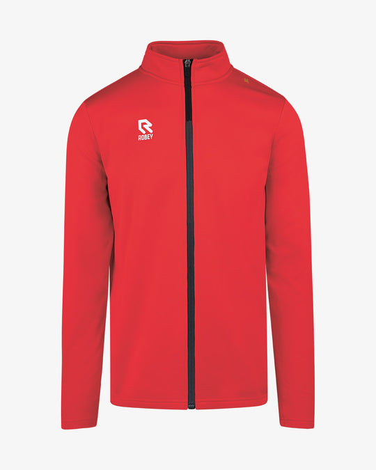 Crossbar Full-Zip Top
