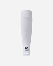 Footless Pro Socks White