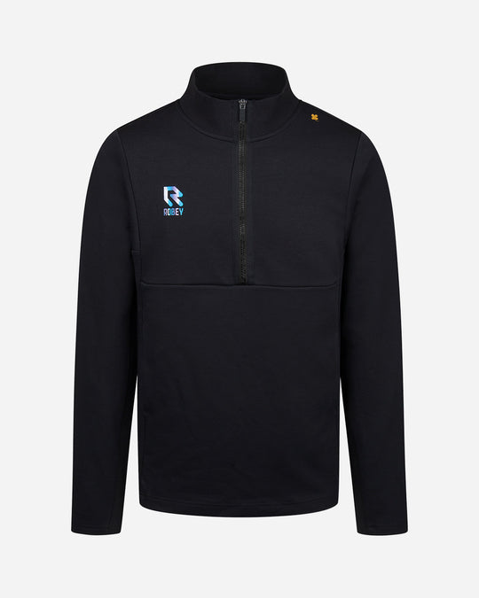 Off Pitch Cotton Half-Zip Top