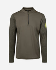 Progress Track Top Half-Zip Armeegrün