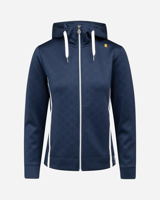 Tennis Forehand Hooded Track Top