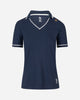 Tennis Court V-Neck Polo