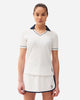 Tennis Court V-Neck Polo
