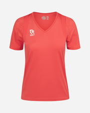 Tennis Smash Tee Women Sunset coral